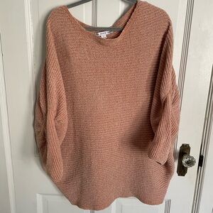 HYFVE Dusty Rose Crew Neck Sweater
